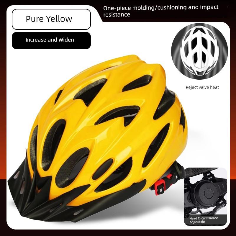 Yu Zhaolin Bicycle Helmet with Integrated Goggles, One-Piece Riding Helmet for Men and Women, Mountain and Road Bike Safety Helmet