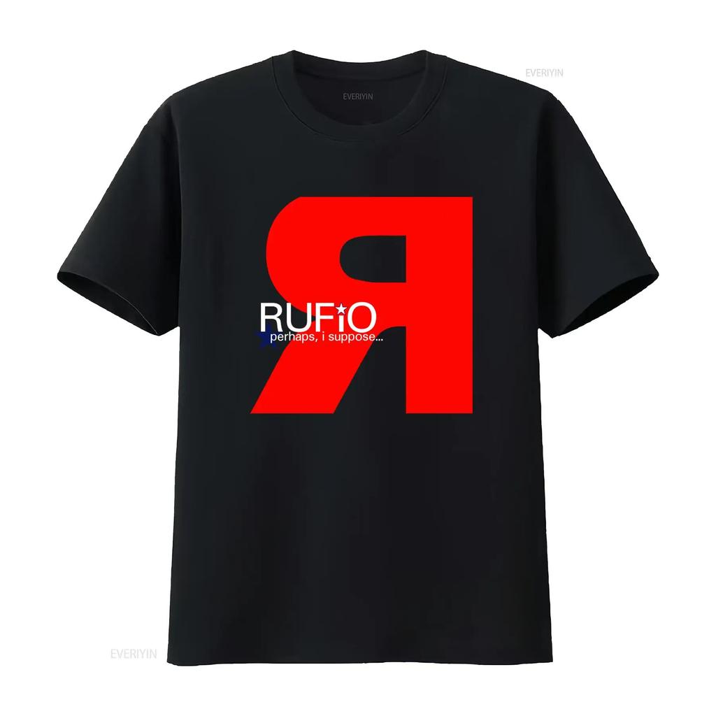 NWT Rufio American Rock Band Crew Neck T Shirt Perhaps I Suppose Print Size S 5XL vintage Washed Slightly Casual Stylish Unisex