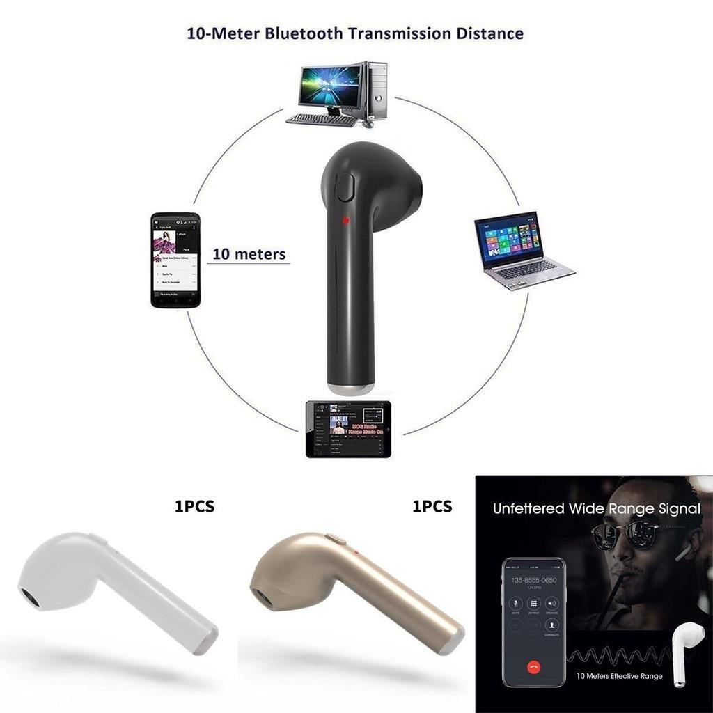 Mini Auriculares Bluetooth Inalámbricos Con Micrófono, Sonido Estéreo Y Función NFC Perfectos Para Deportes Y Fitness