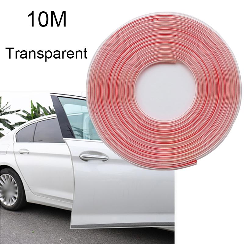 Car Door Anti Collision Strip Universal U Type Car Door Protection Edge Guards Trim Styling Moulding Strip Rubber Scratch Bumber