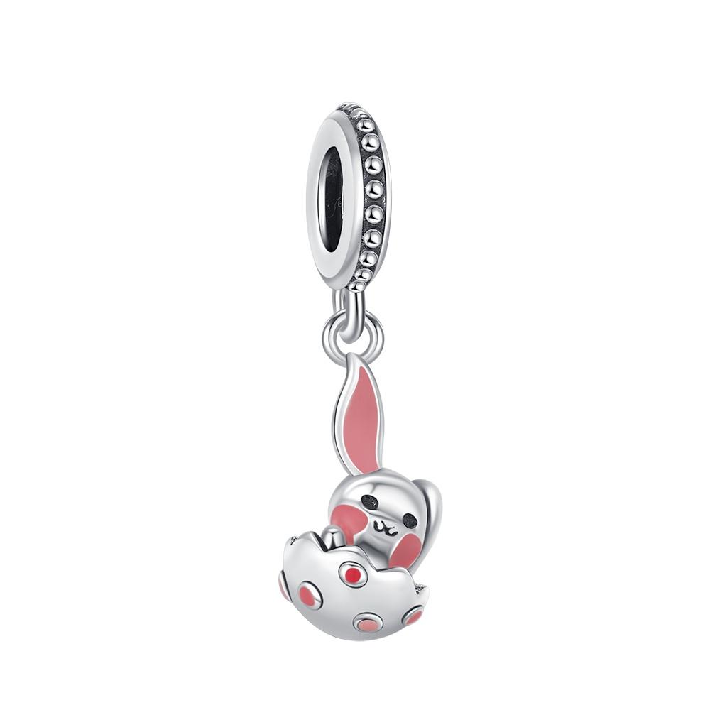 Elegant Ballet Charm Fit 3Mm Bracelet Diy For Women Copper Bead Star Clover Rabbit Charm Perfect Mother'S Day Gift