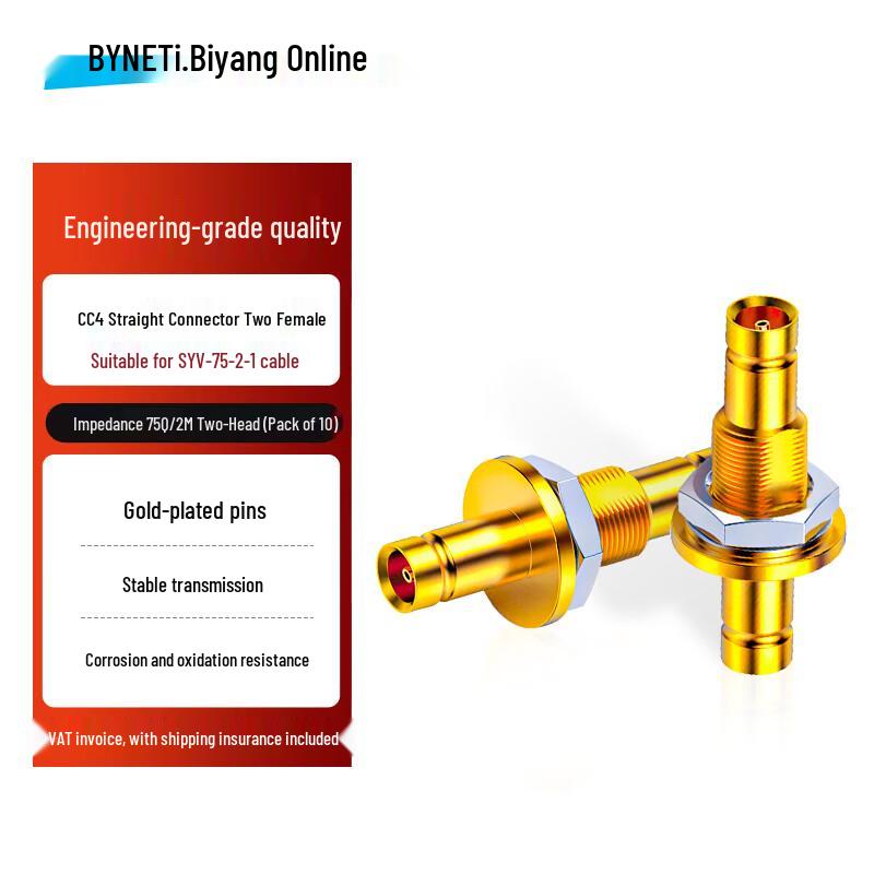 BYNET E1 75 Ohm Coaxial DDF Connectors & Adapters