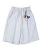 STENDS [M~4Xl] Belt Loop Oversized Sweat Shorts_White Melange