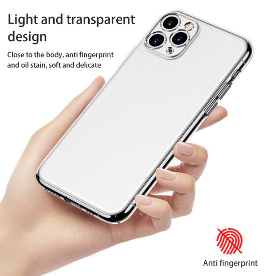 Mobile Phone Case Anti-Drop Transparent Shockproof Dust-Proof Soft Full Protection Wear-Resistant Tpu Clear Phone Protective Back