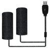 Heated Grips for Motorcycles, Wrap-around, USB Powered, 3 Temperature Settings, with Switch, Easy Installation, Cold Weather Protection, Heated Grips,