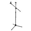 Adjustable Portable Microphone Tripod Stand for Live Streaming, Recording, Outdoor, or KTV