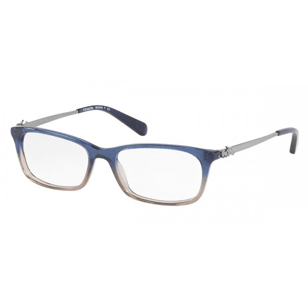 

Coach Hc6110 5489 Women Eyeglasses Blue Brown/50-16-140
