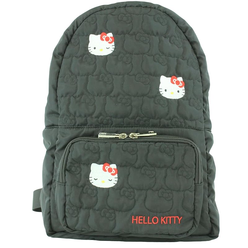 

hello kitty black Quilting & Embroidery Combo backpack