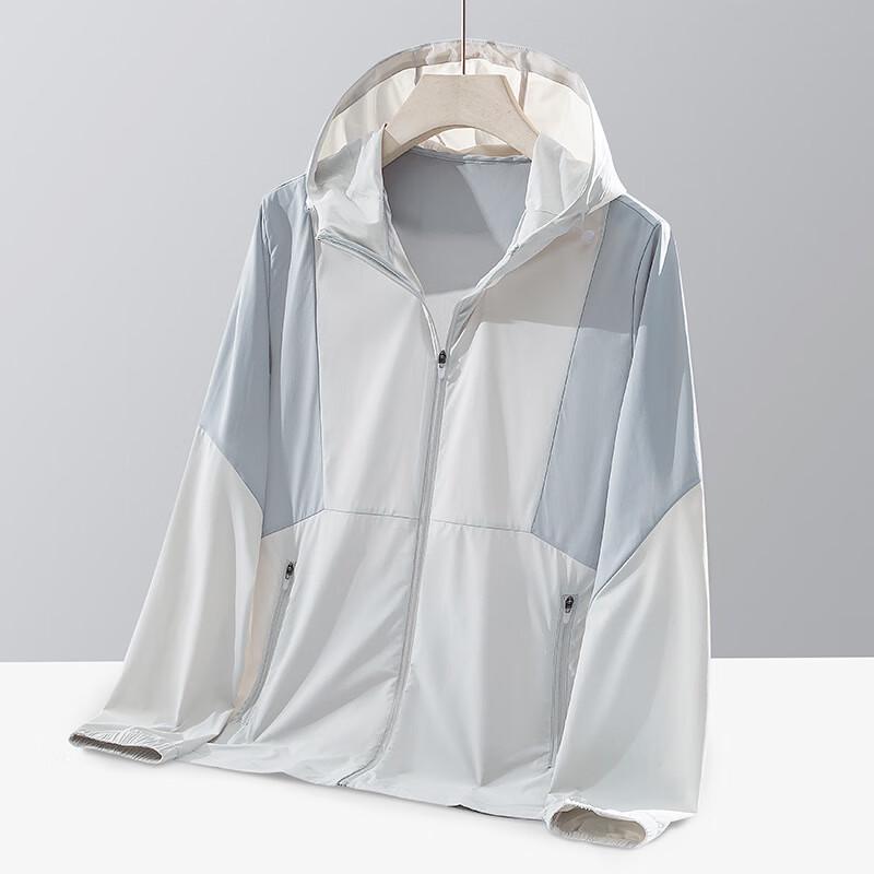 

WEZHO Unisex Ice Silk Hooded Sun Protection Jacket