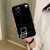 D-Detective C-Conan Phone Case For IPhone 1716 15 14 13 Pro Max 11 12 Mini X Xs XR Black Silicone Cover