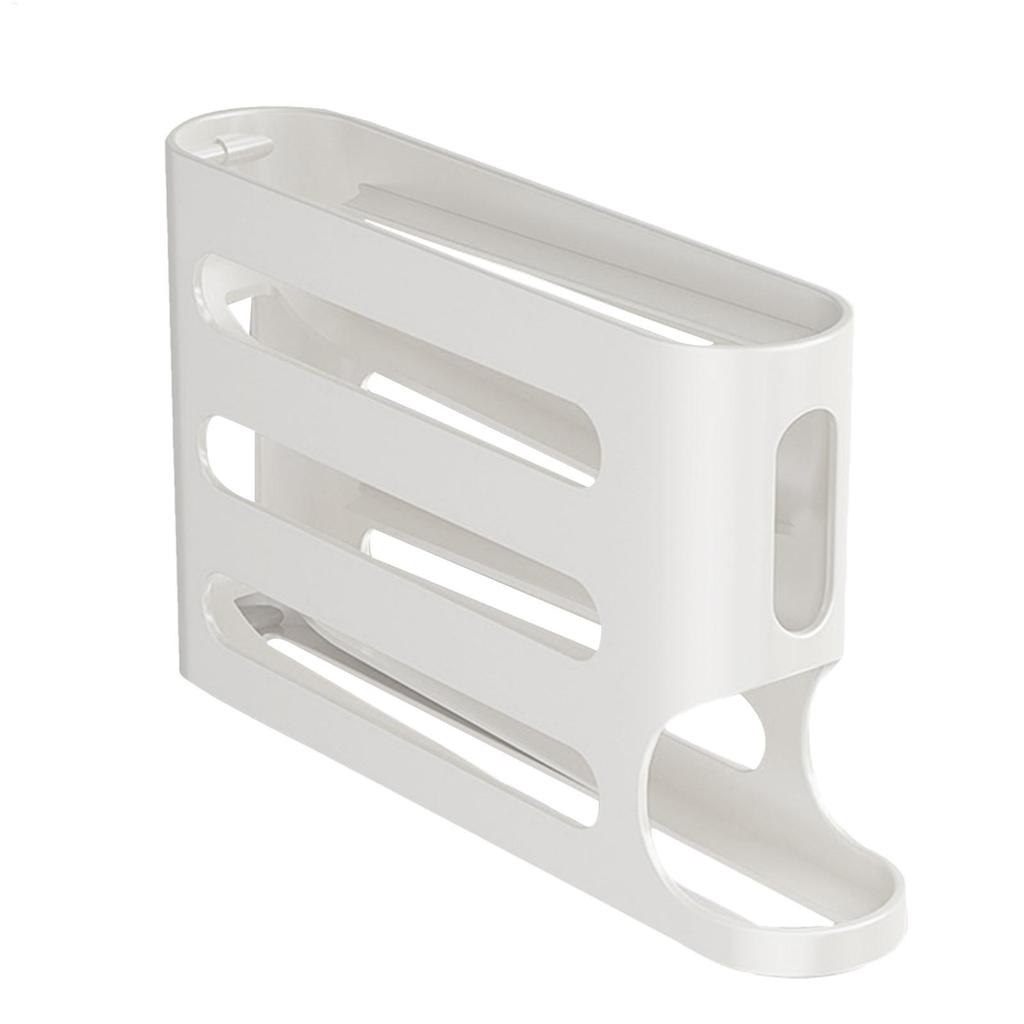 4 Layers Automatic Egg Roller New Household Kitchen Dedicated Egg Roller Rack Space Saving Large Capacity Egg Organiser
