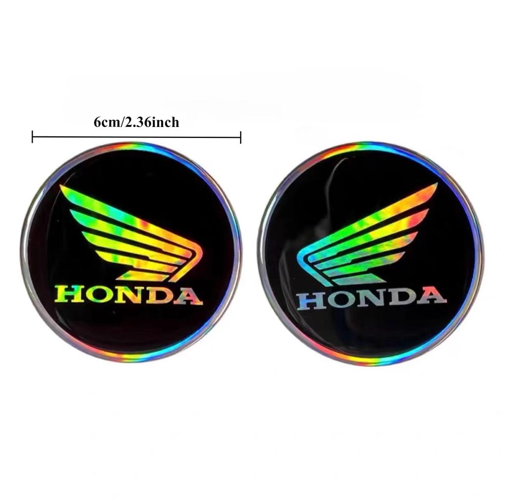 AZD1 Honda Motorcycle Circular Label Sticker, Fuel Tank Sticker, Suitable for Cb400f 650 CB190SS Cbr1000rr Honda Emblem
