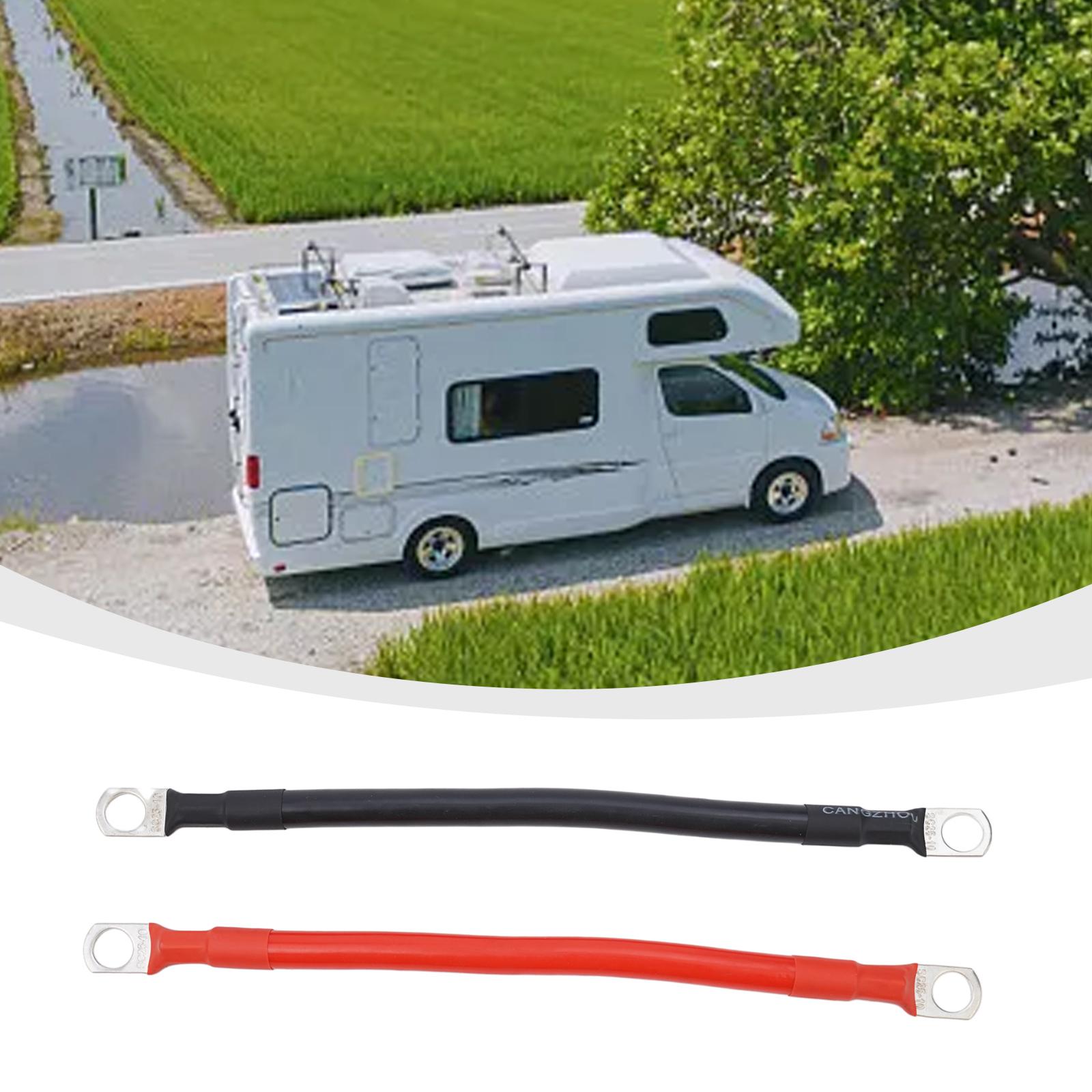 Соединительный кабель для аккумулятора Положительный / Отрицательный 100 Ампер 4 AWG