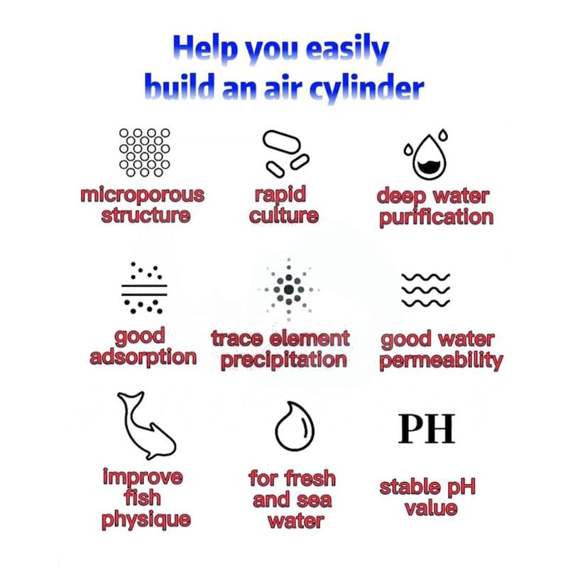 NANO PILLAR Aquarium Filter Media Nano Bacteria House Fish Tank Filter Ceramic Fish Tank Bio Media For Sump Tank