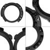7 Inch Round Headlight Mounting Retaining Bracket Ring Set with Headlight Metal Ring for Jeep Wrangler JK & Unlimited 2007-2018