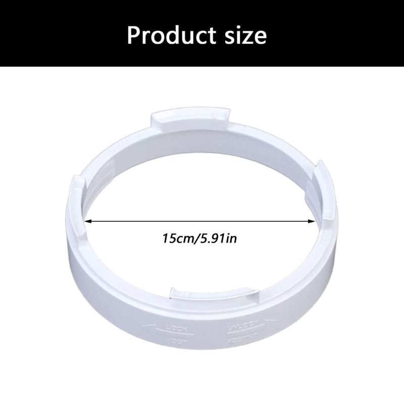 Plastic Air Conditioning Vents Pipe Connector for Mobile Air Conditioner Deflector Plate Suitable for Temporary Cooling Setup In Small Rooms
