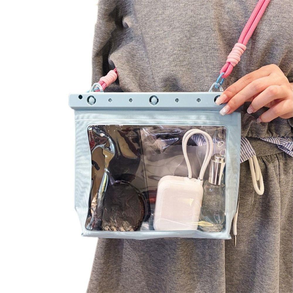 Adjustable Strap Waterproof Phone Bag Transparent Clear Swim Phone Cover Swimming