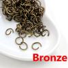 Open Loop Jump Rings 200pcs 4 5 6 7 8 10 Mm Open JumpRings for DIY Jewelry Making Findings Connector Supplies