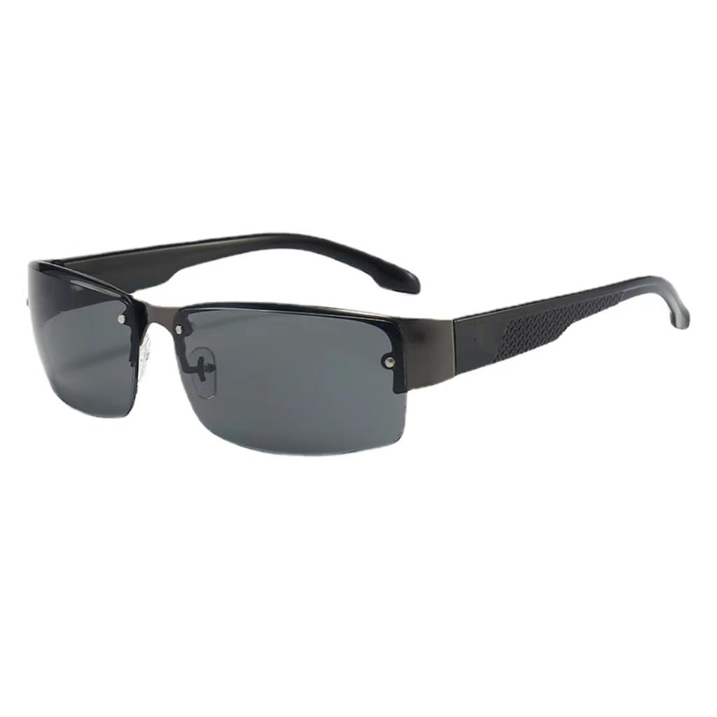 Fashion Half Frame Sunvisors Eyewear Vintage Women Outdoor Sports Sun Glasses Men Cycling Driving Sunglasses UV400 Oculos De Sol