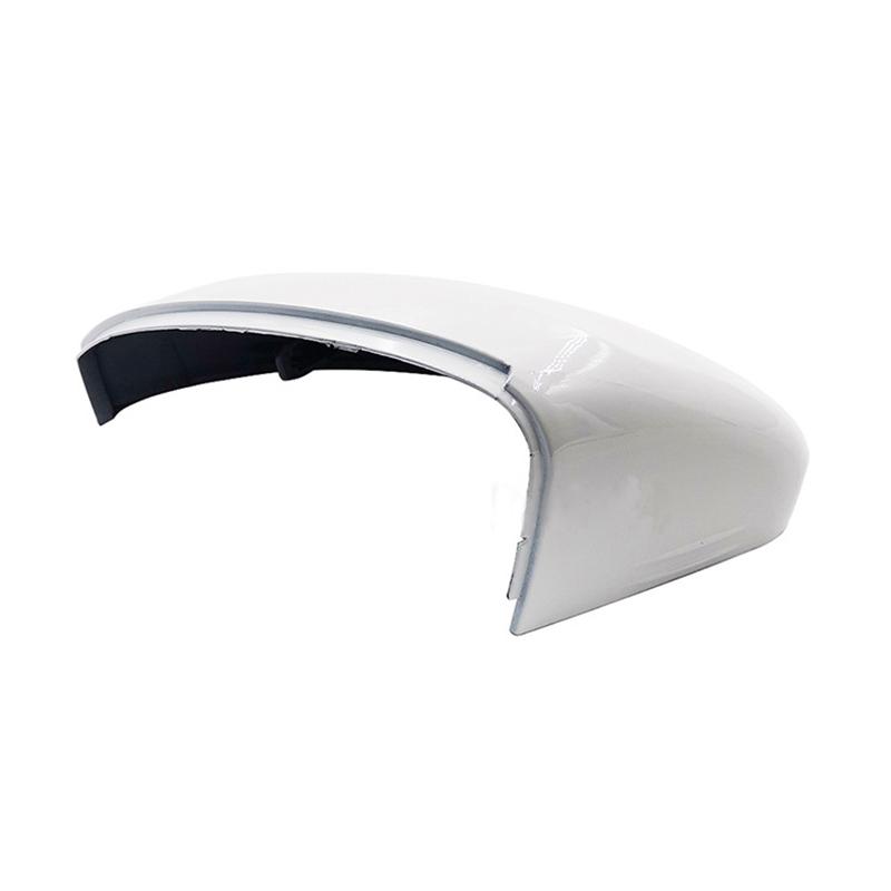 Cubierta de espejo lateral blanco, carcasa de tapa de ala para VW Tiguan 2017 2018 Tayron, reemplazo de retrovisor automático izquierdo