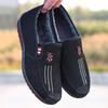 Cotton Shoes Men's 2025 Winter New Velvet Warm Old Beijing Cloth Shoes Men Pedal Casual In the Elderly Cloth Shoes