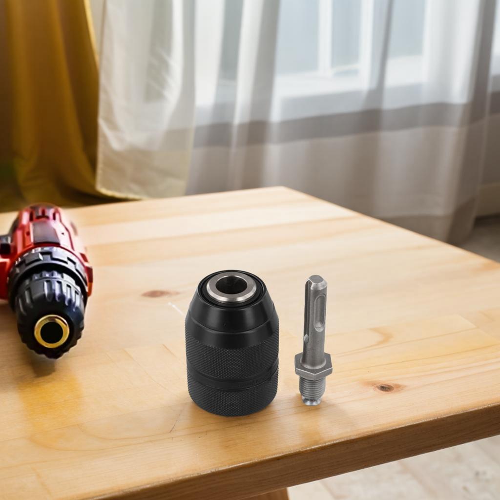 Anti-slip Grip Chuck Keyless Chuck Adapter Quick Change Drill