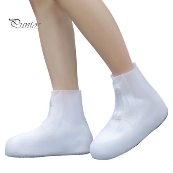 Shoe Protector Cover 1 Pair Silicone Waterproof Cover, Non-slip Galoshes Overshoes for Men Women, Reusable Foldable Rain Boot Outdoor Washable Covers