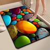 3D Pebble Floor Mat Anti Slip Mat Household Bathroom Entrance Absorbent and Anti Slip Mat