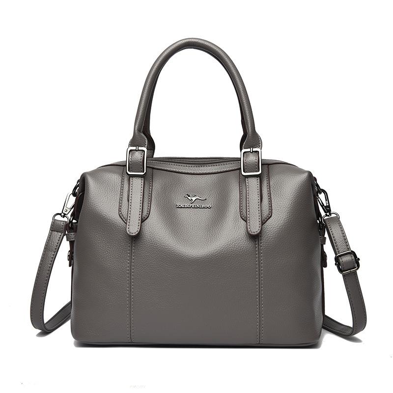 

Сумка кроссбоди на одно плечо, Сумка, Многослойная женская сумка темно-серого