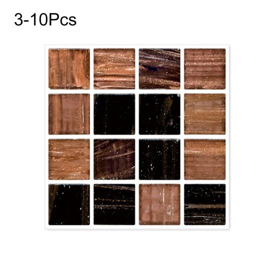 Doskonałe naklejki mozaikowe 3D na płytki Odporne na wilgoć Lekkie