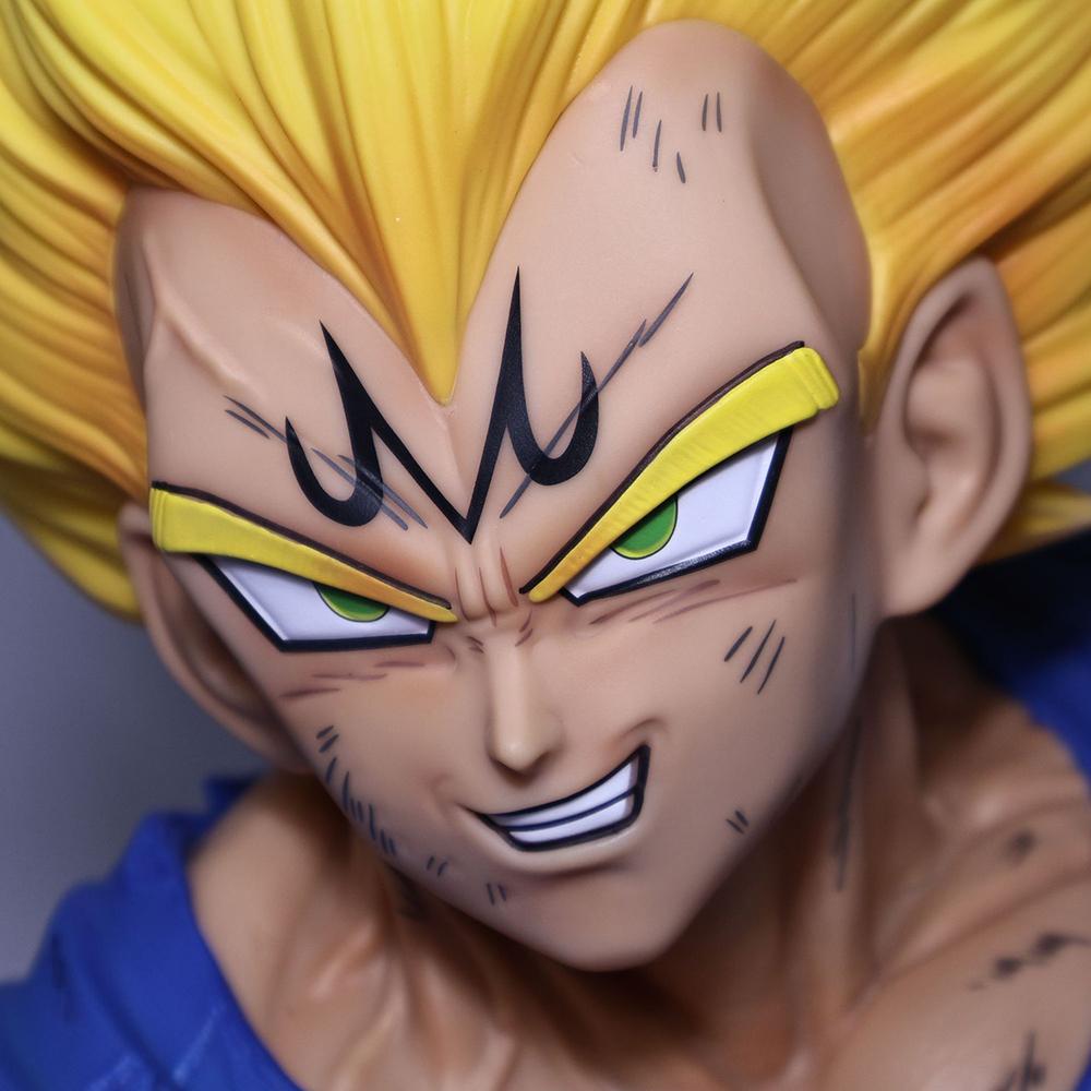36cm Dragon Ball Super Saiyan Vegeta Gk PVC Action Figure Anime Figure Big Size Vegeta Model Toys Collectible Doll Kids Gifts