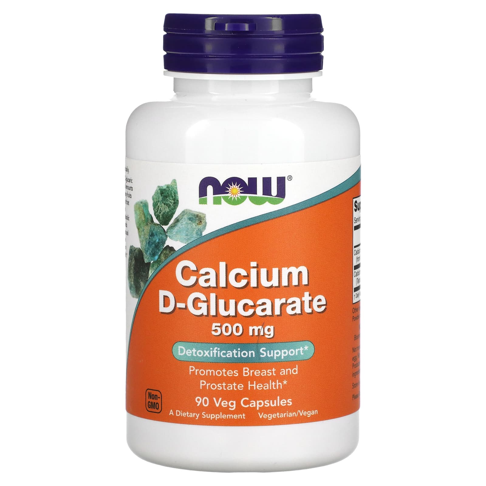 

Calcium D-Glucate, 500Mg, 90 Veggie Caps