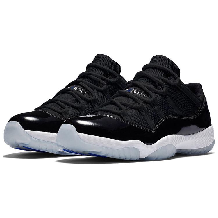 Air Jordan 11 Retro Low Space Jam Pánské tenisky Černá Varsity-Royal Bílá FV5104-004