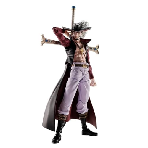TAMASHII NATIONS- One Piece - S.H.Figuarts Dracule Mihawk -Hawk Eye- PVC & ABS approx. 165mm painted figure
