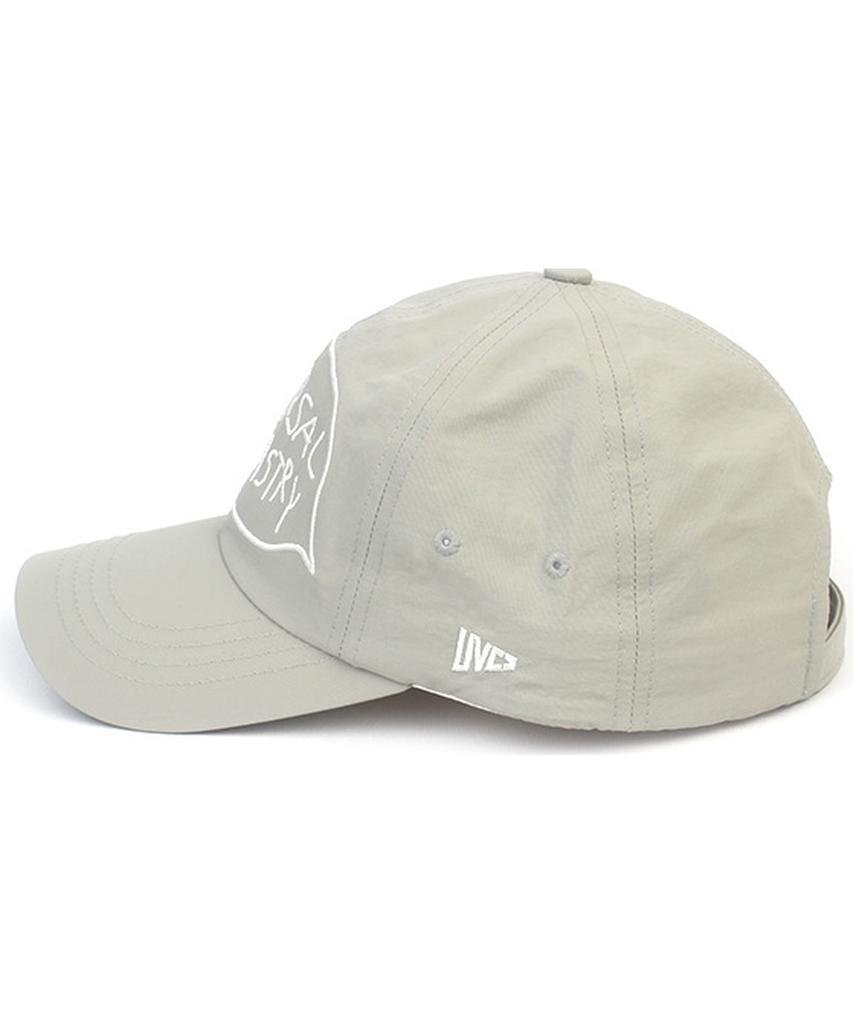 Yunibeosyeolkemiseuteuli Big Logo Nylon Pastel Beige Ballcap Nylon Ballcap
