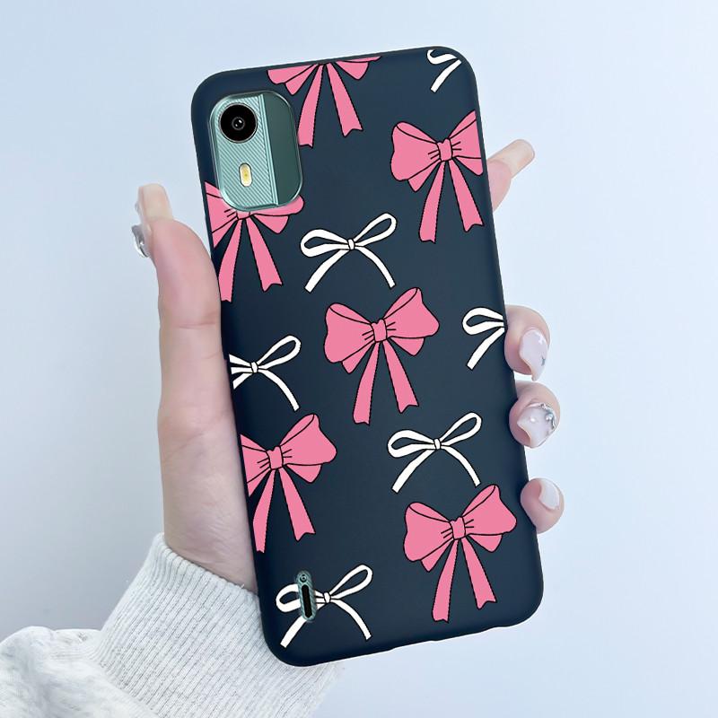 Soft TPU Case For Nokia C12 Cute Love Rabbit Funny Shockproof Silicone Phone Case For Nokia C12 Plus Pro Back Cover C 12 Fundas