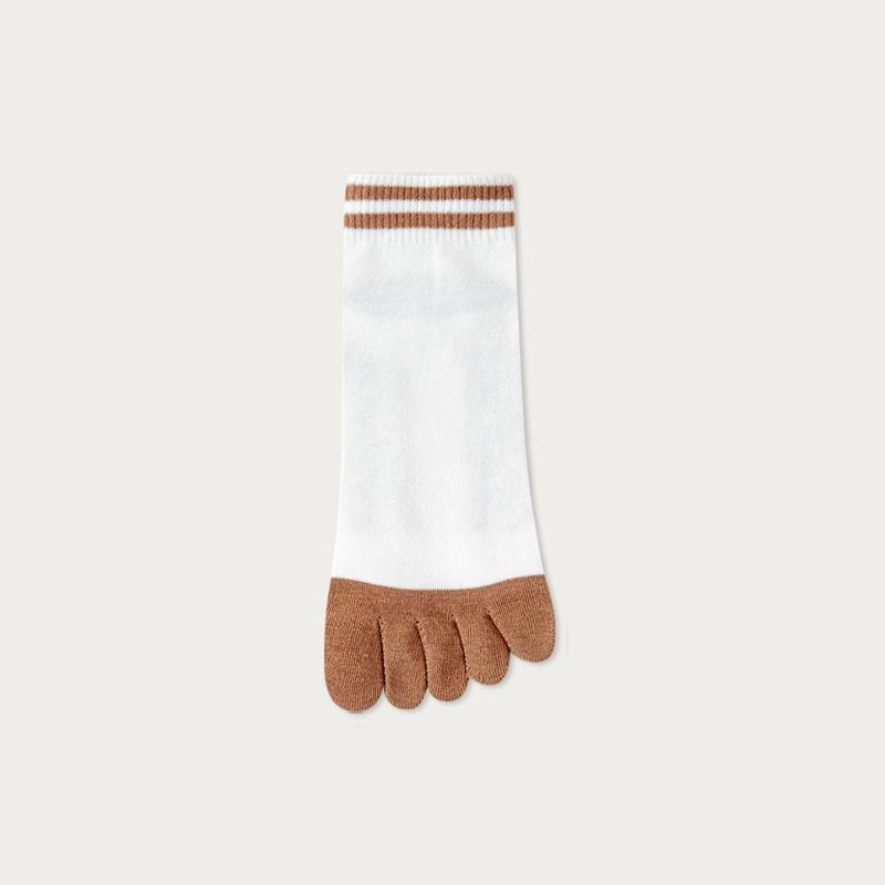 Five-finger Socks, Men's Summer Thin Cotton Socks, Breathable Toe Separation Socks, Toe Socks, Anti-odor and Sweat-absorbing Summer Short Socks