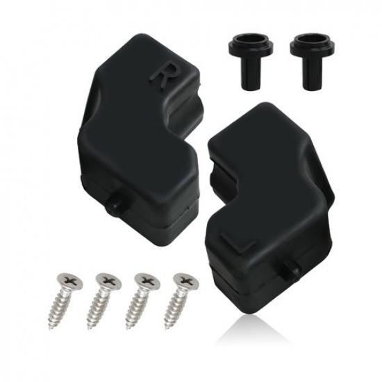 New Rubber Tailgate Upper Bushing Bumpers Pair for 17-22 Ford F-450 Super Duty