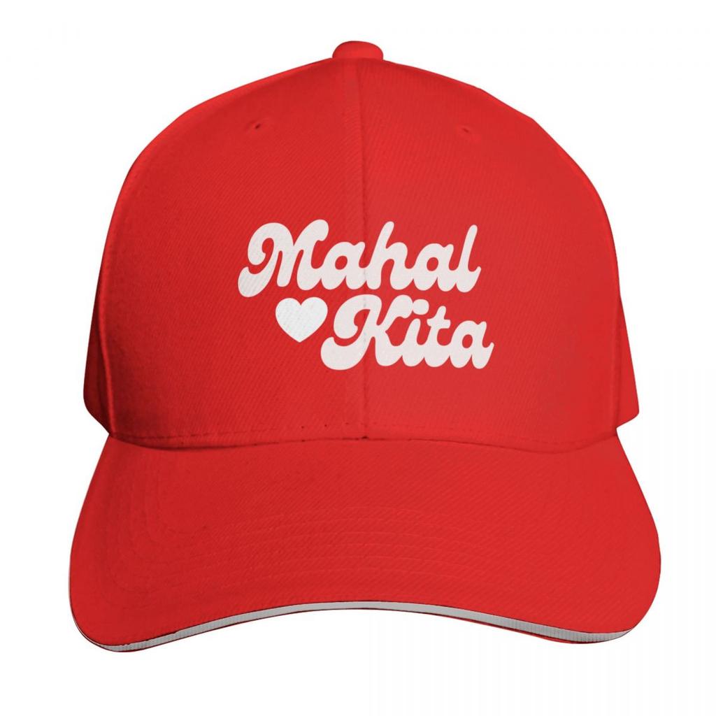 Mahal Kita Niedliche Filipino Ich Liebe Dich Baseballkappe Snapback Flacher Schirm Strapback Papa Hut Sechs Bahnen Strukturierte Krone