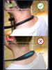 Foldable Double Head USB-Charged LED Neck Reading Lamp with Three Colors