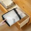 1PC 72/88/95L Quilt Organizer Bag Foldable Transparent Large Capacity Closet Sort Double Zipper Portable Storage for Clothes