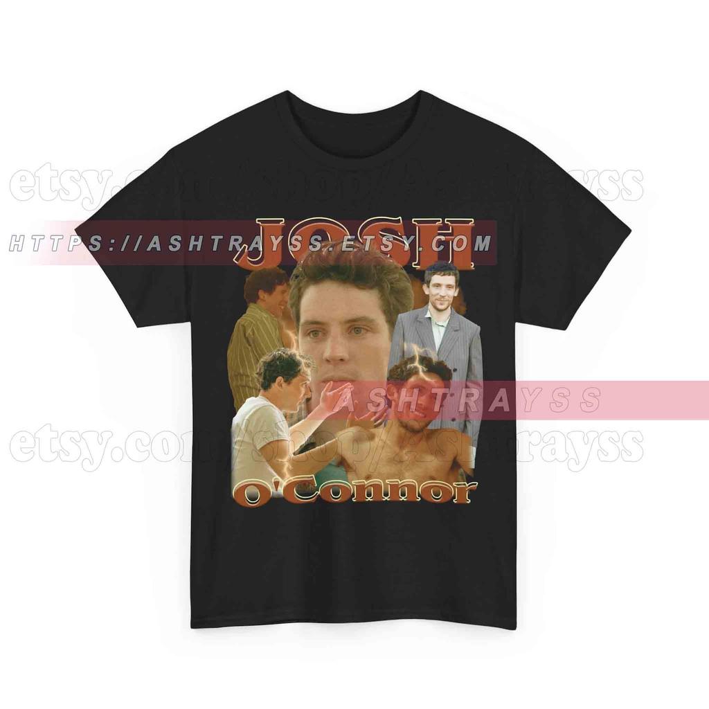 Josh O'Connor tee, Josh O'Connor retro rock style shirt, Josh O'Connor sweatshirt