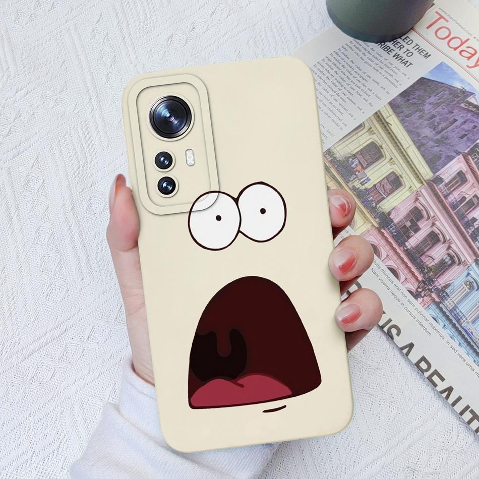 Case For Xiaomi 12 Pro Lite Ultra Cute Flower Astronaut Soft Liquid Silicone Anti Drop Phone Back Cover For Xiaomi12 Funda Capa