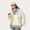 Li Ning Sports Life Collection Down Jacket Women's Ivory AYMU040-1
