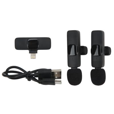 K9 Wireless Lavalier Microphone 1 for 2 Live Broadcast Equipment Mic Outdoor Lavalier Microphone