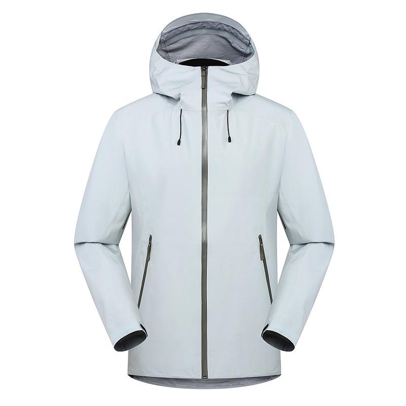 Men's and Women's Ultra-Light Waterproof Three-Layer Outdoor Jacket for Fishing and Mountaineering