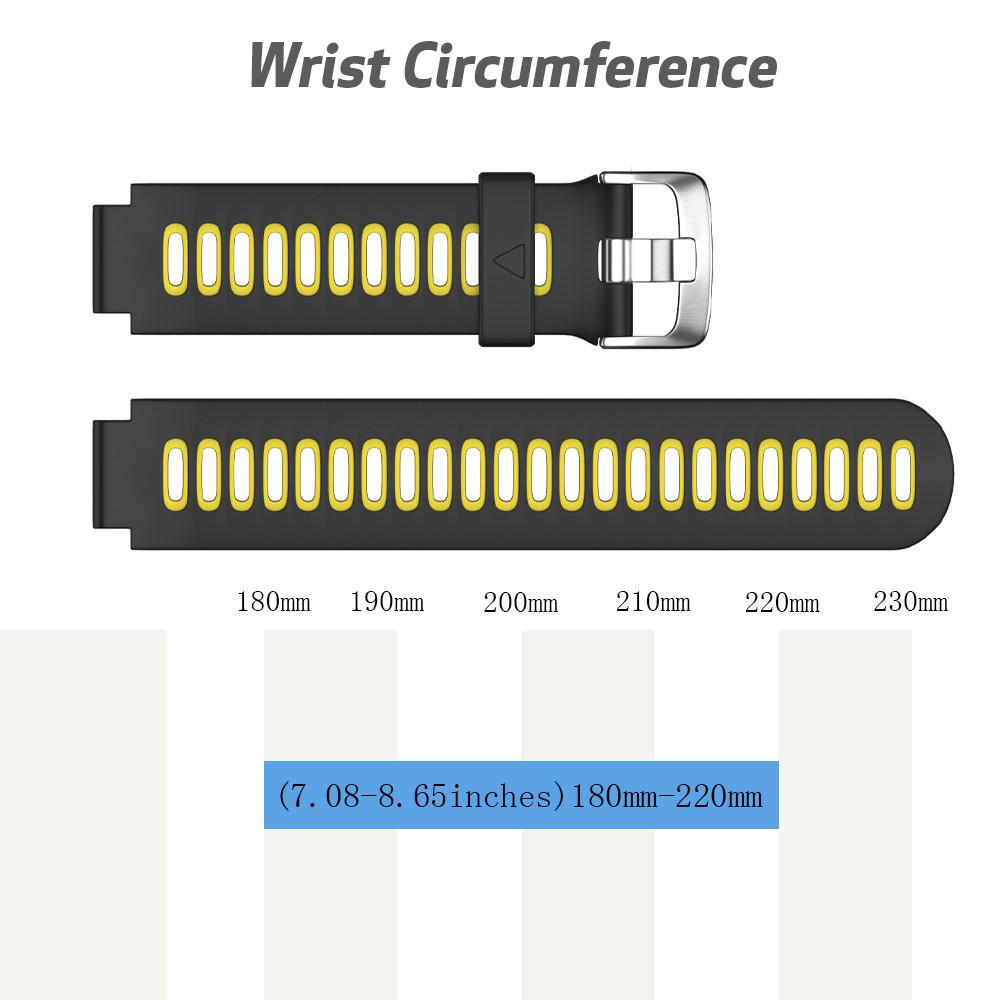 Outdoor Sport Silicone Watch Band Strap for Forerunner 235 220 230 620 630 735XT Soft Band Replacement