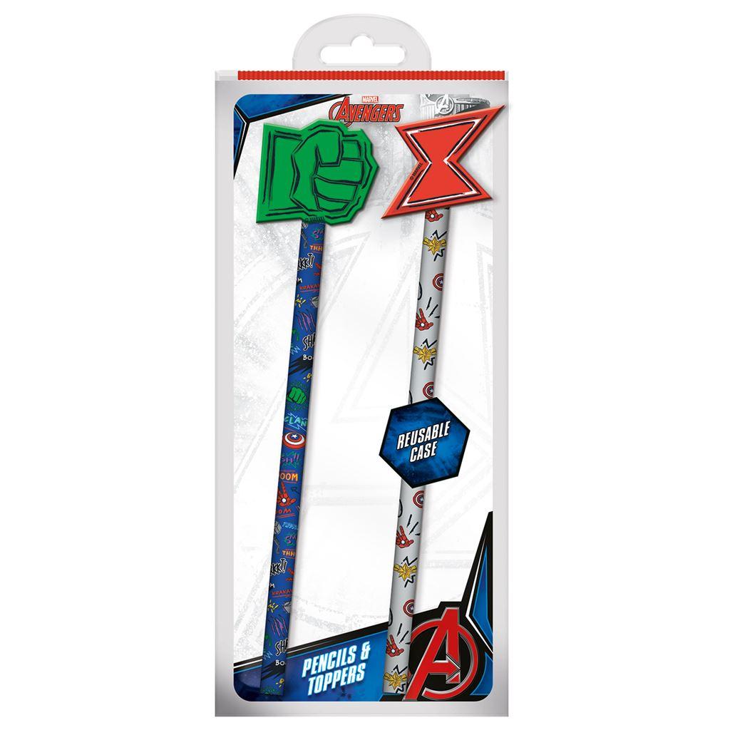 Avengers Hero Club Bleistift mit Radiergummi (Packung mit 2)