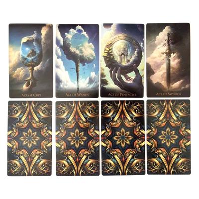 Versão em inglês 12X7cm Weird World Tarot Weird World Tarot