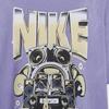 Nike Soft Comfortable Fashionable Versatile Short Sleeve Breathable Round Neck Loose Fit T-Shirt Women Tops Purple HF9692-527